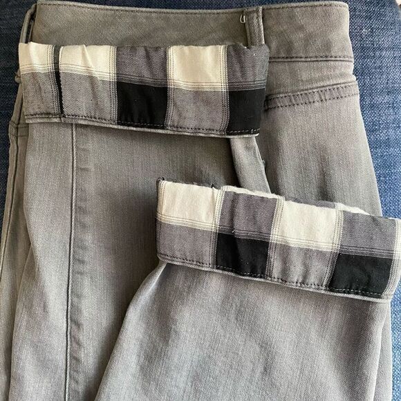 Talbots Flannel Cuff Ankle Jeans size 20WP - Picture 7 of 12